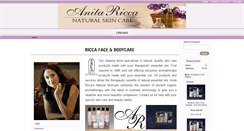 Desktop Screenshot of anitaricca.com