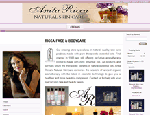 Tablet Screenshot of anitaricca.com